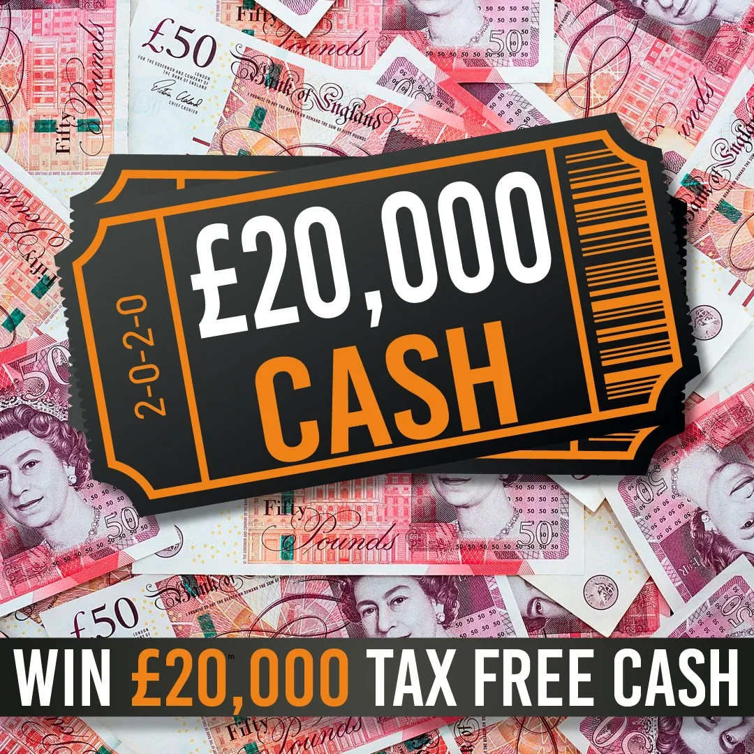 20.000 GBP Cash